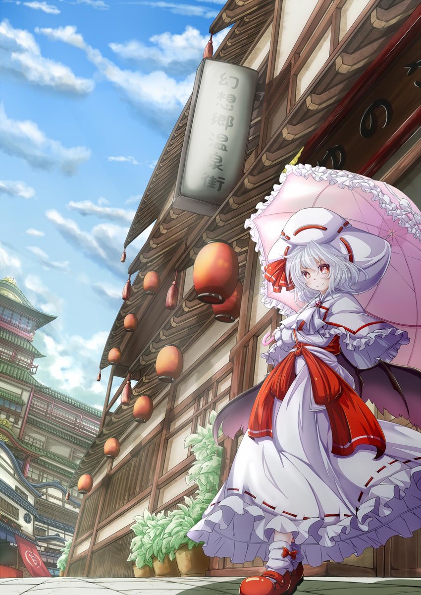 remilia scarlet (touhou and 1 more) drawn by aya-on_(miria00)