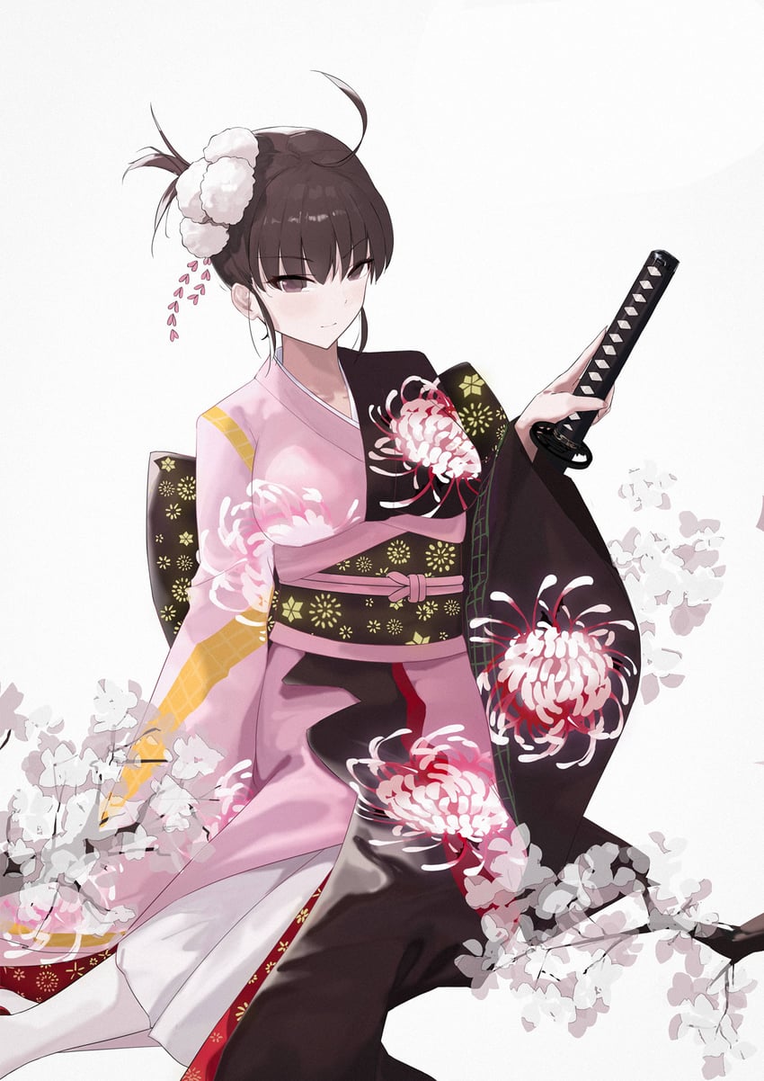 ryougi shiki (fate and 1 more) drawn by lilin_(pixiv_25958194)