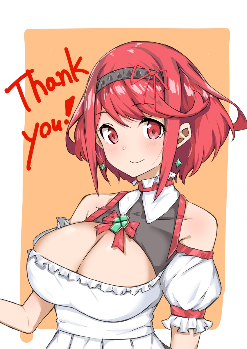 pyra (xenoblade chronicles and 1 more) drawn by aotsuba