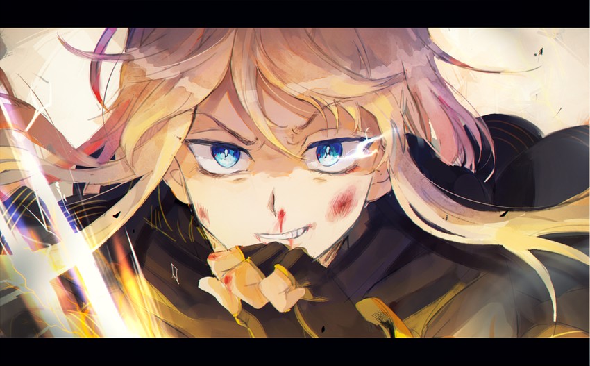 thor (toaru majutsu no index and 1 more) drawn by qniokun