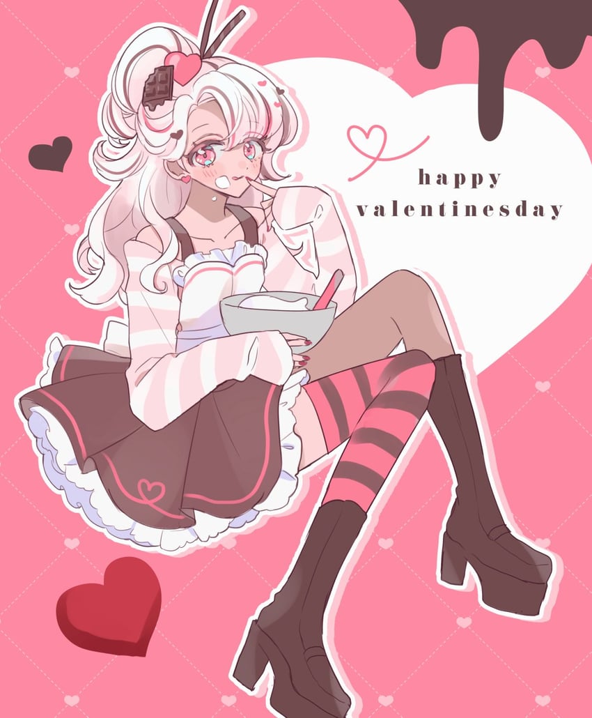 parfait cookie (cookie run and 1 more) drawn by mamimumemo