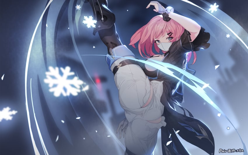 timido cute (honkai and 1 more) drawn by wu-qiao