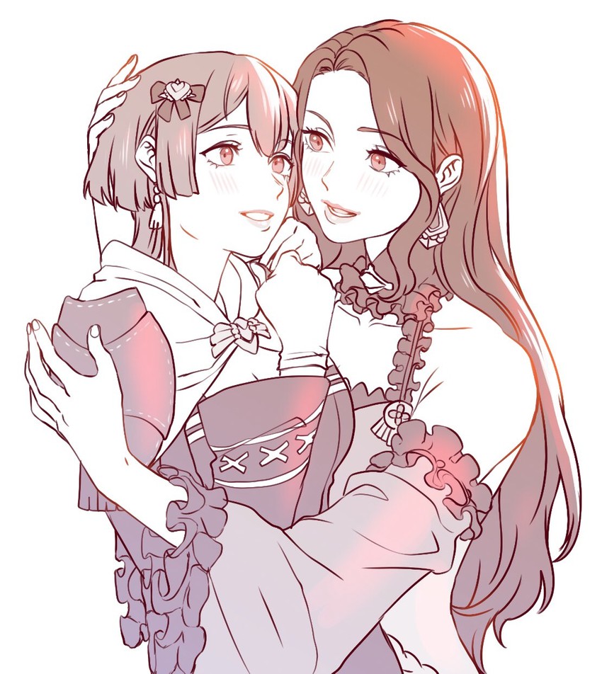 dorothea arnault and bernadetta von varley (fire emblem and 1 more) drawn by radiostarkiller