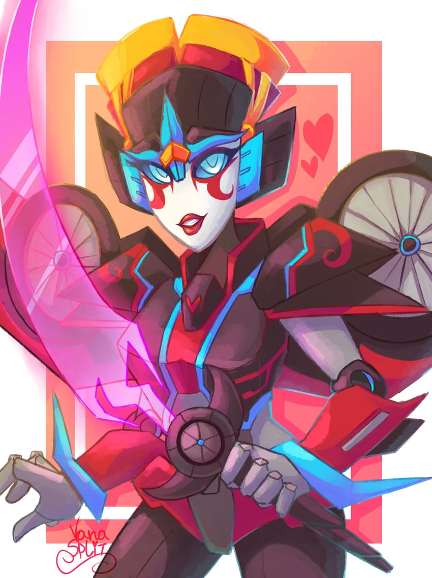 windblade (transformers and 1 more) drawn by vanabananasplit