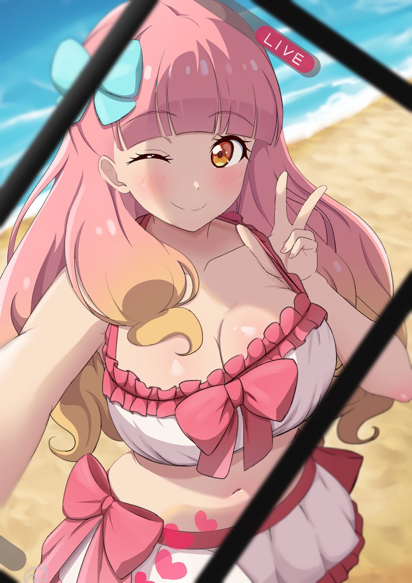 yuki aine (aikatsu! and 1 more) drawn by zanpon