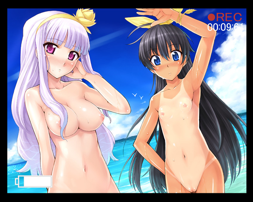 shijou takane and ganaha hibiki (idolmaster and 1 more) drawn by hidebou