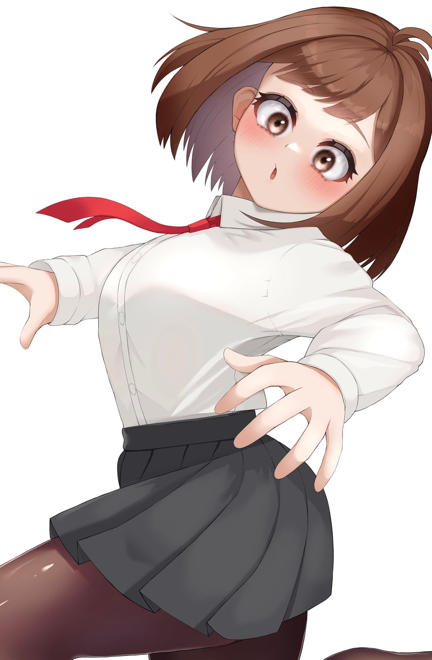 uraraka ochaco (boku no hero academia) drawn by yuru_octopus