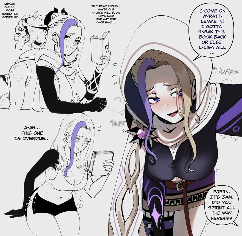 bennett and fjern thorden (original and 1 more) drawn by nyantcha
