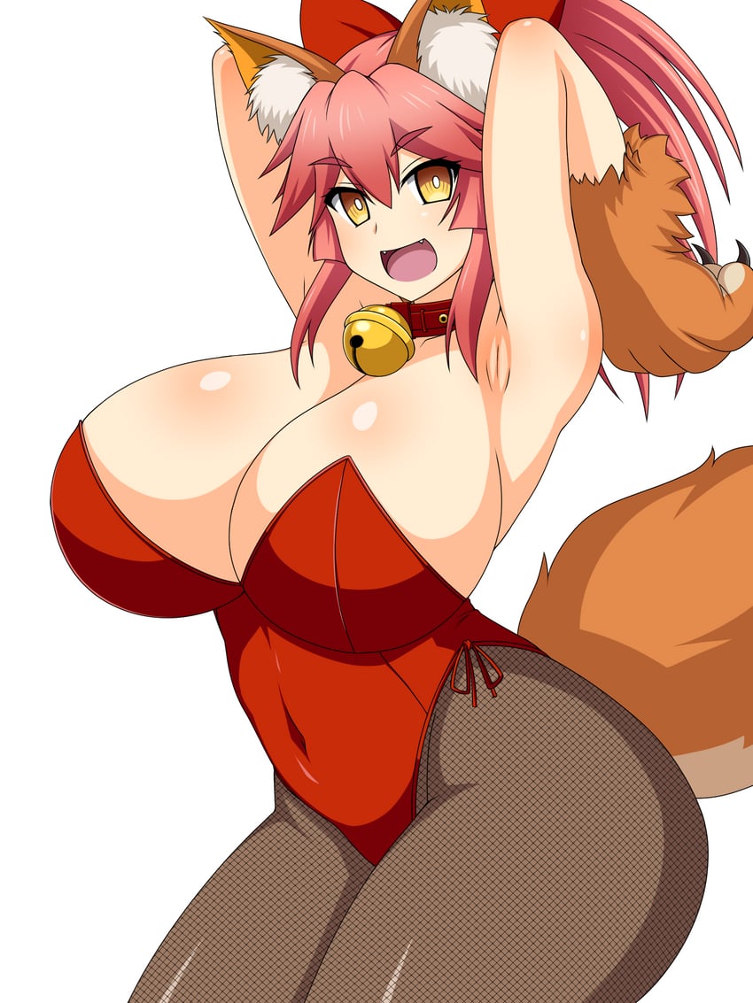 tamamo and tamamo cat (fate and 1 more) drawn by space_gorilla