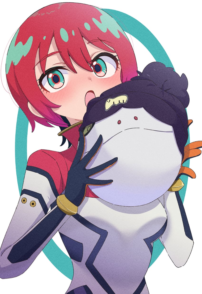 amate yuzuriha and haro (gundam and 1 more) drawn by ren-smk39110