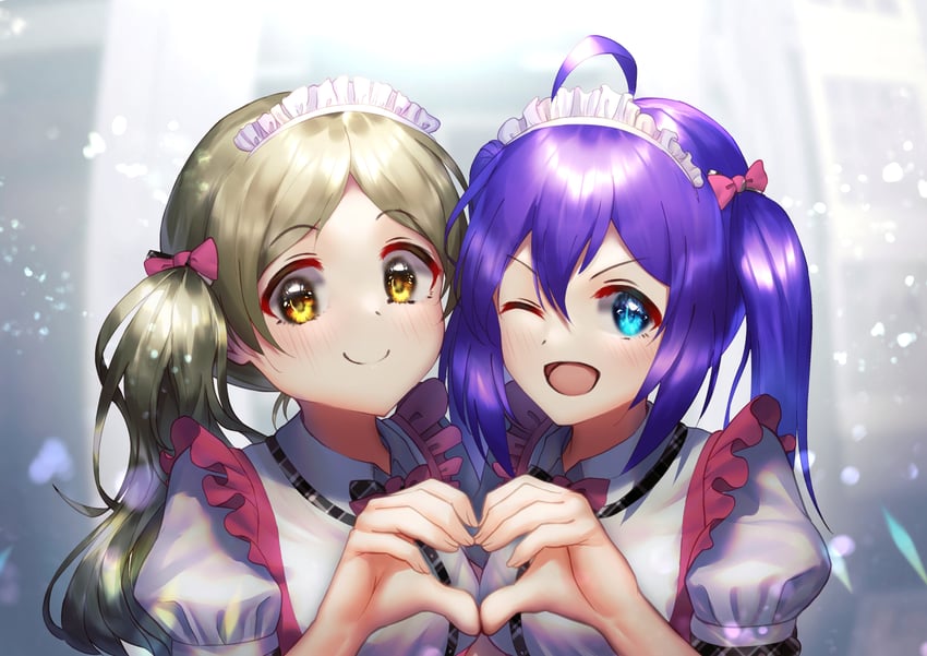 mochizuki anna and handa roco (idolmaster and 2 more) drawn by shirasato_(phzm8733)