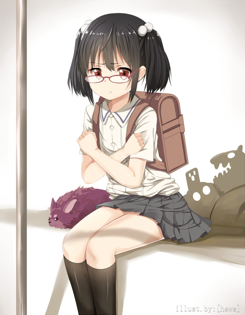 nase mitsuki and yakiimo (kyoukai no kanata) drawn by hews