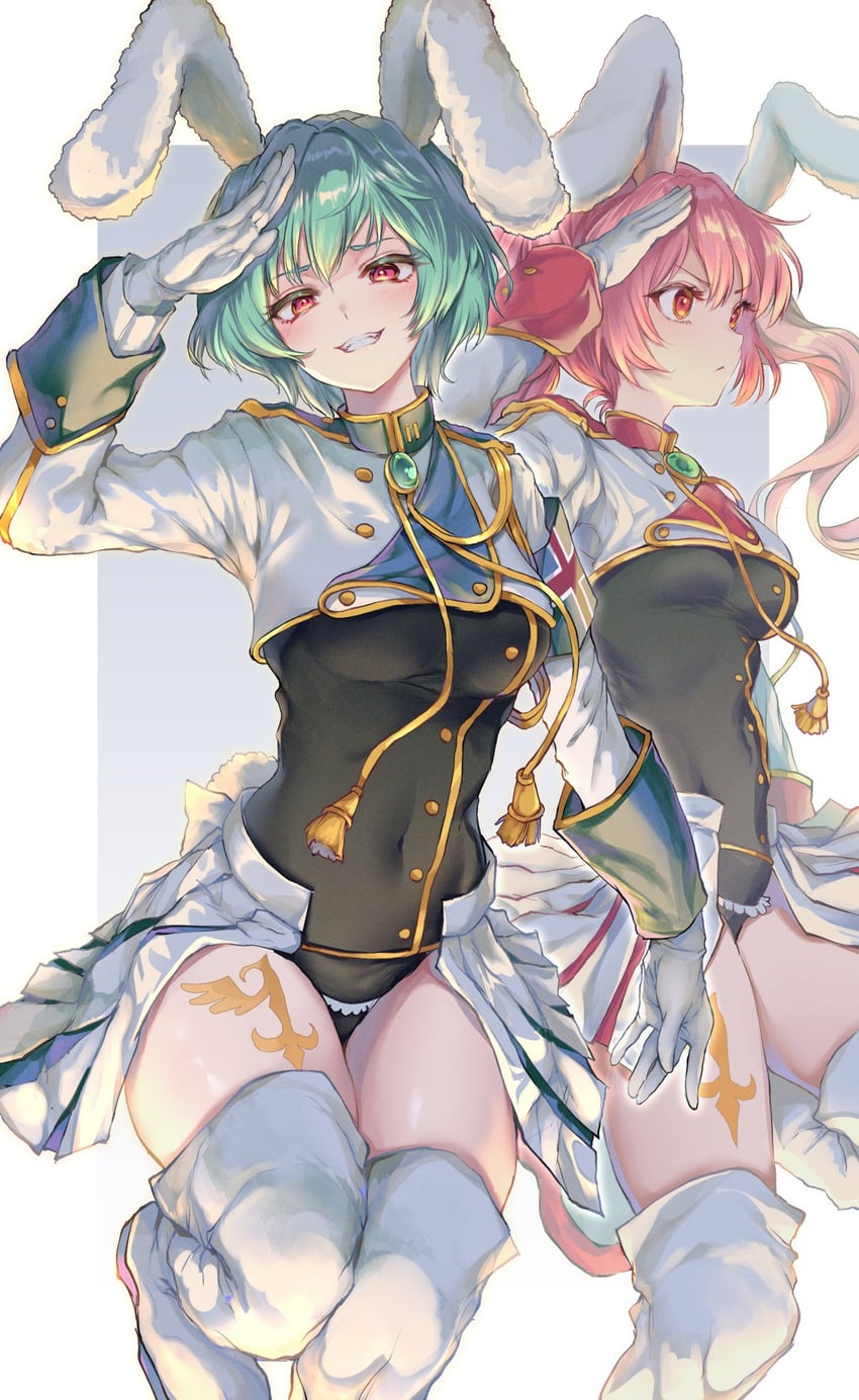 chiester410 and chiester45 (umineko no naku koro ni) drawn by prprpkpy