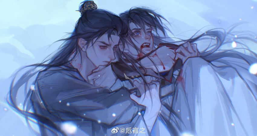 gu mang and mo xi (yuwu) drawn by zhi_yan_zhi