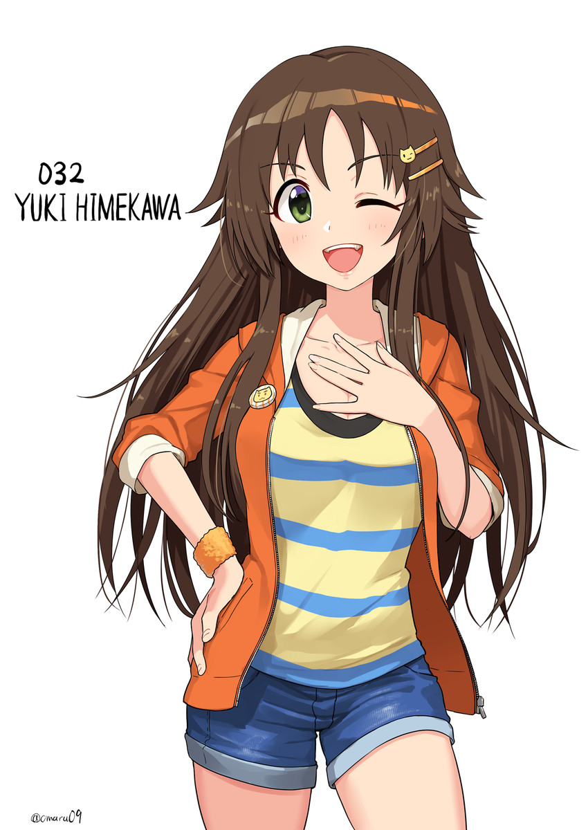 himekawa yuki (idolmaster and 1 more) drawn by omaru_gyuunyuu