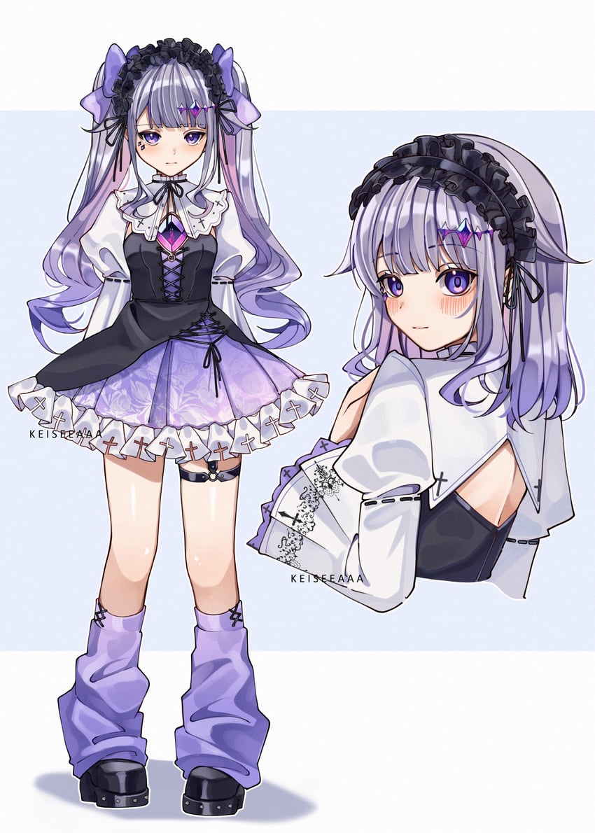 koseki bijou (hololive and 1 more) drawn by keisea