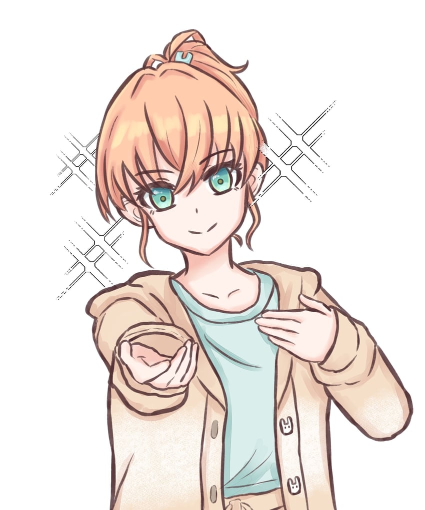 hinoshita kaho (love live! and 1 more) drawn by hikari863126