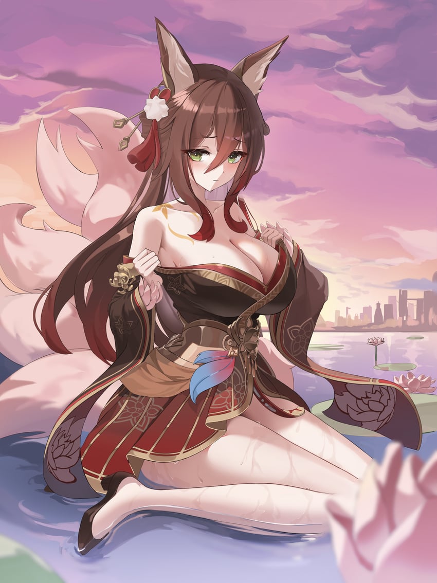 tingyun and fugue (honkai and 1 more) drawn by lovehaejo