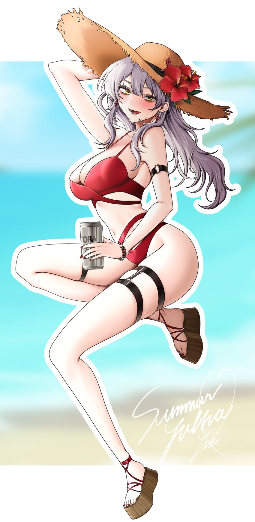 yulha (goddess of victory: nikke) drawn by ymr_yamero