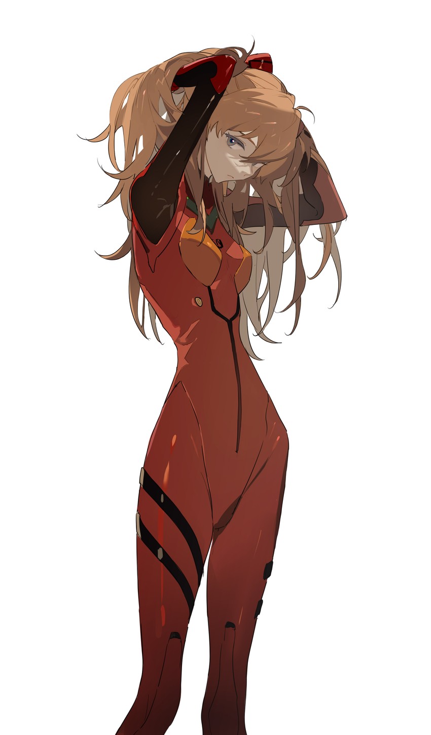 souryuu asuka langley (neon genesis evangelion) drawn by zhibuji_loom