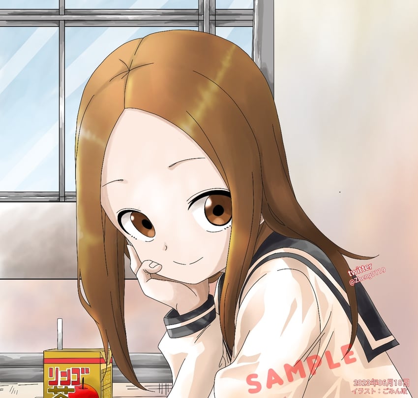 takagi-san (karakai jouzu no takagi-san) drawn by f3968837