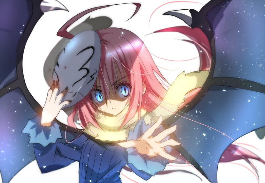 rimuru tempest and milim nava (tensei shitara slime datta ken) drawn by akatsuki_(ggsy7885)