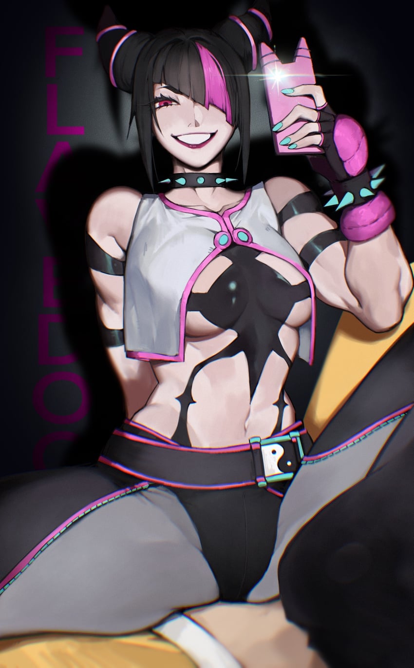 han juri (street fighter and 1 more) drawn by pf54j53ilobv7cw