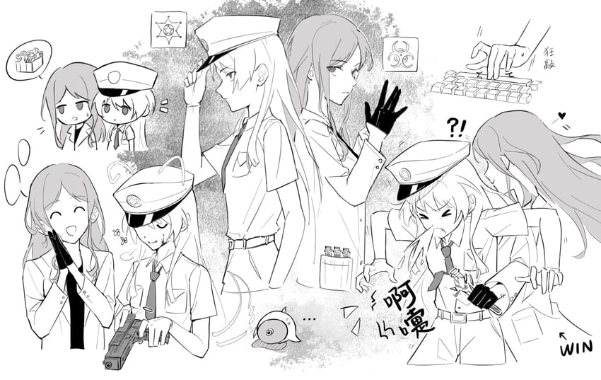 chihaya anon and nagasaki soyo (bang dream! and 1 more)