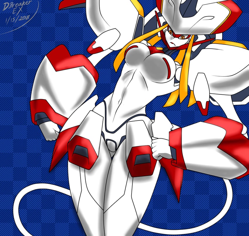 strelizia (darling in the franxx) drawn by thedarkbreaker