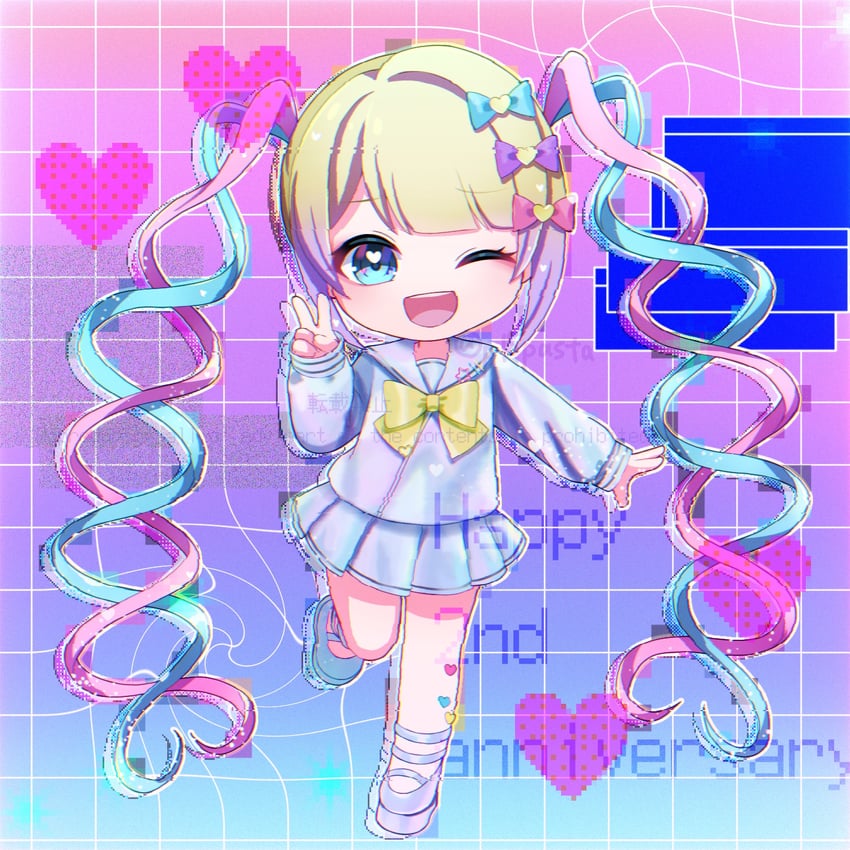 chouzetsusaikawa tenshi-chan (needy girl overdose) drawn by dokuichigo_pasta