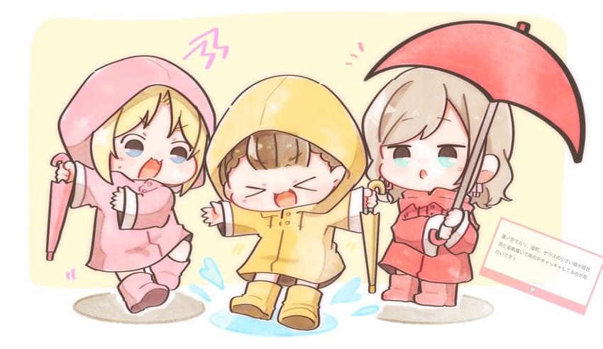 osawa rurino, kachimachi kosuzu, and ceras yanagida lilienfeld (love live! and 2 more) drawn by gentaro_(g_teall)