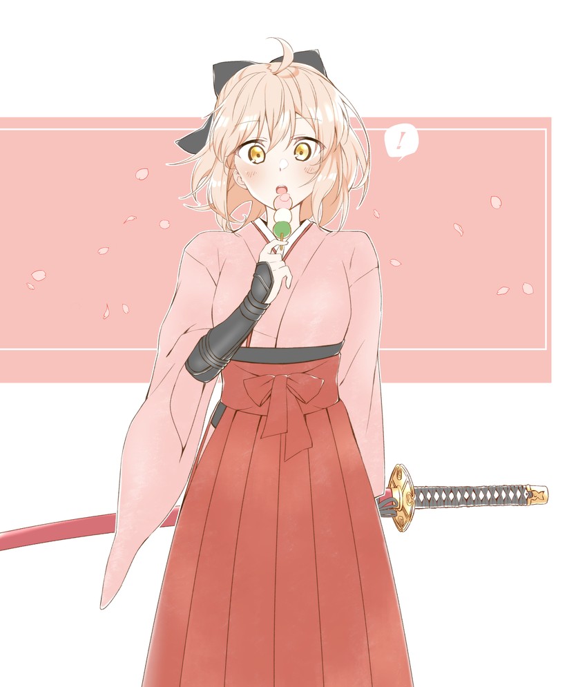 okita souji (fate and 2 more) drawn by shigure_(sigre)