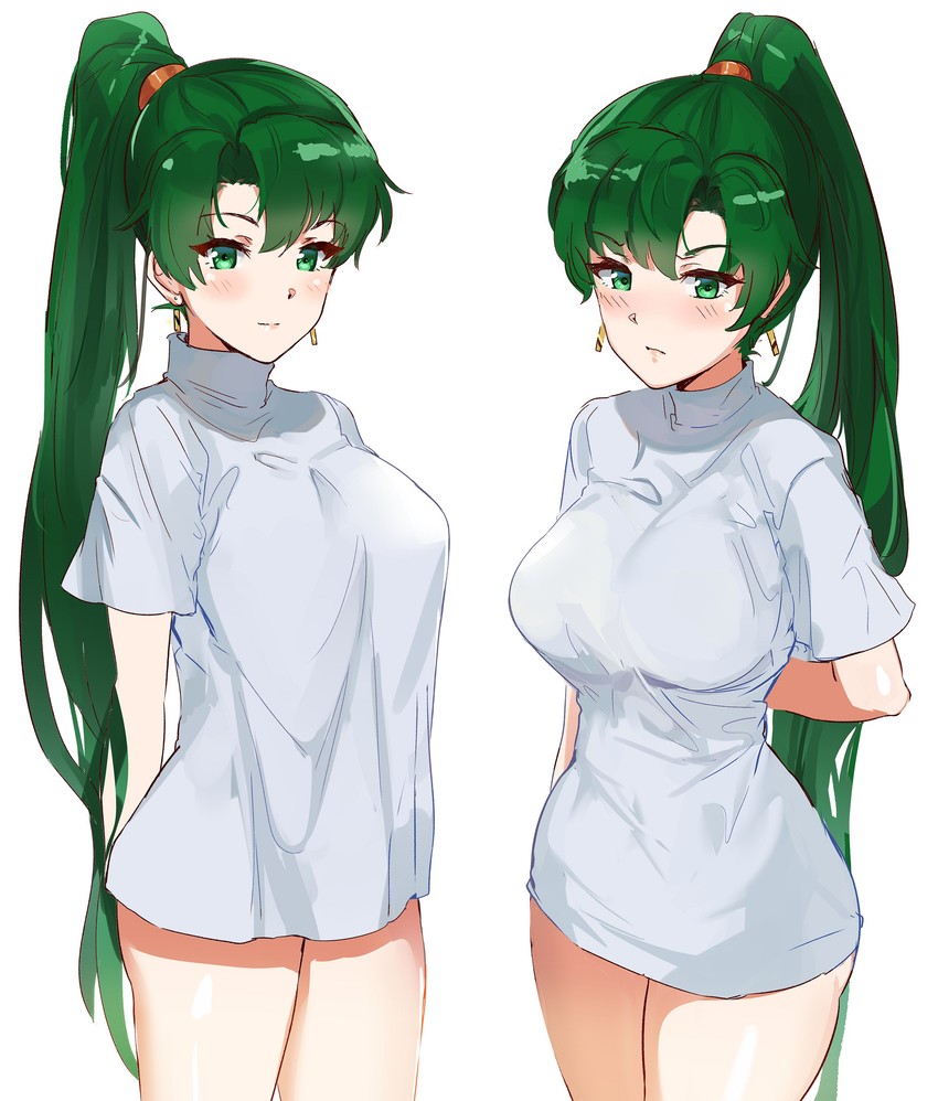 lyn (fire emblem and 1 more) drawn by ormille