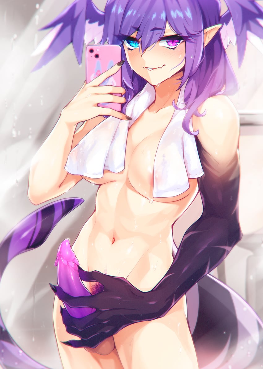 selen tatsuki (nijisanji and 1 more) drawn by ricegnat