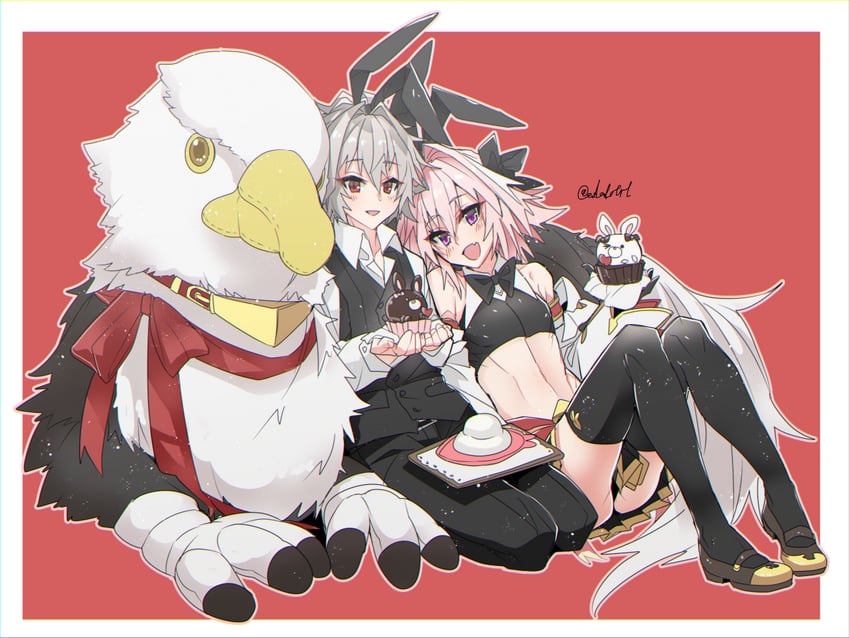 astolfo and sieg (fate and 2 more) drawn by haoro