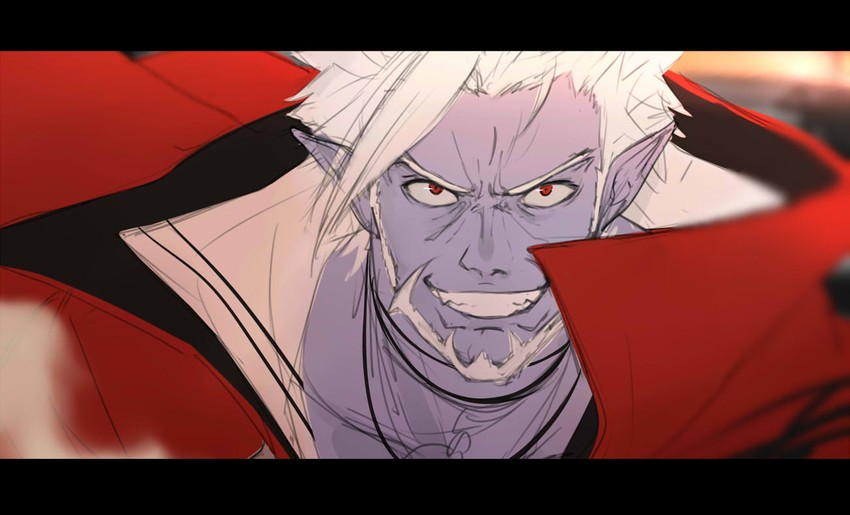 gilzaren iii (nijisanji and 2 more) drawn by isshiki_(ffmania7)