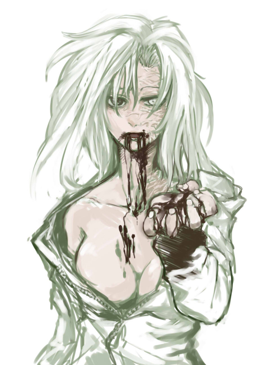 matou kariya (fate and 1 more) drawn by memoku_(huno)