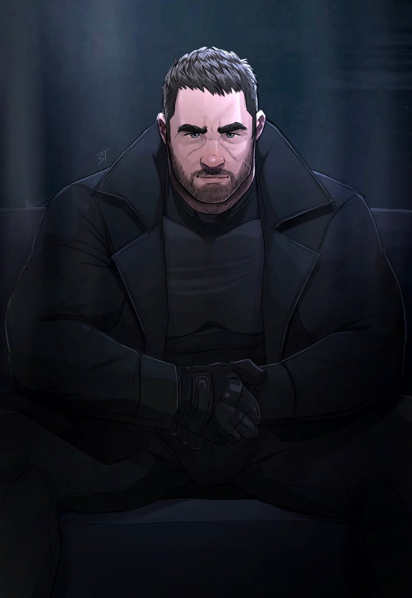 chris redfield (resident evil and 1 more) drawn by jojiart