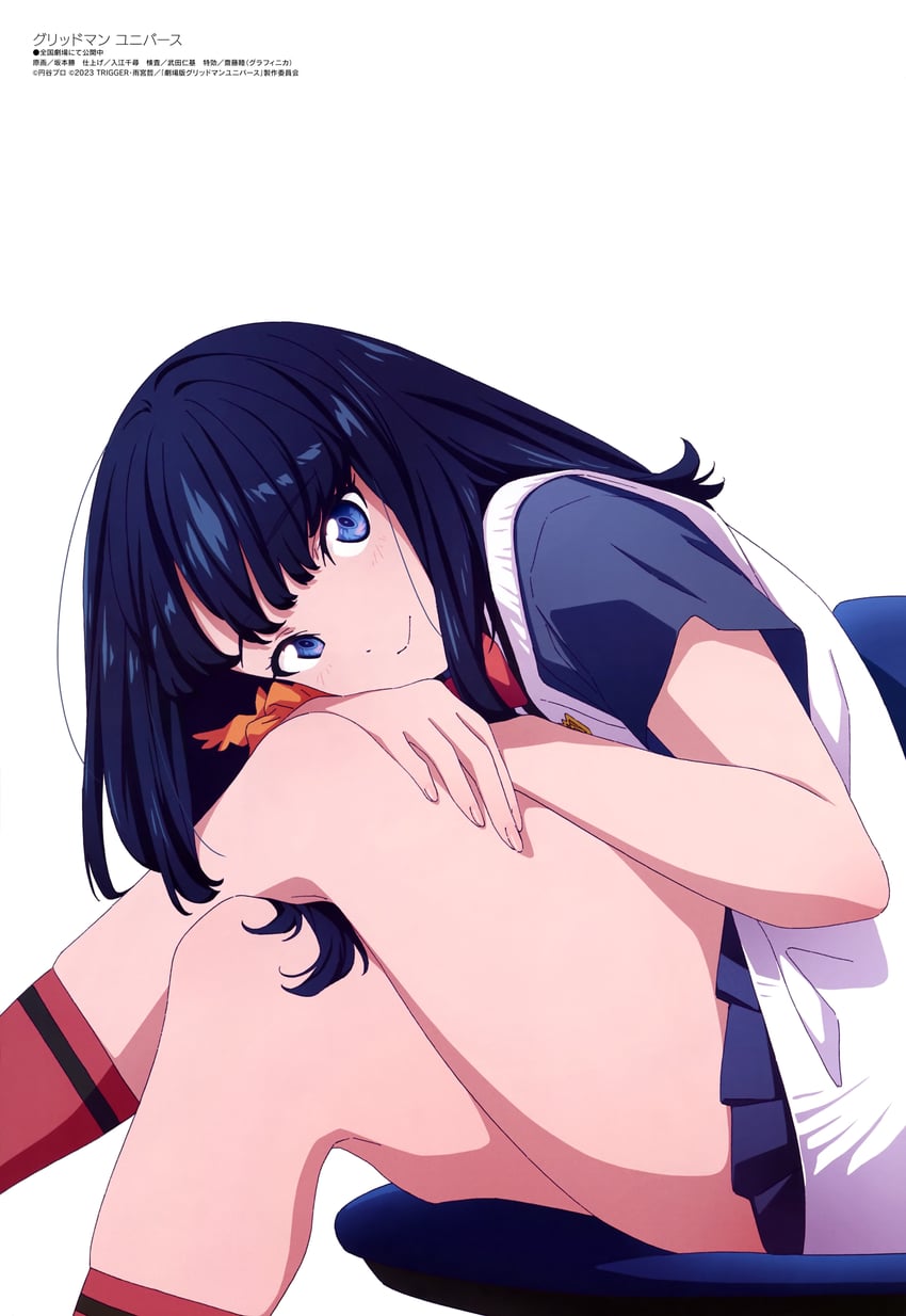 takarada rikka (gridman universe and 2 more) drawn by sakamoto_masaru