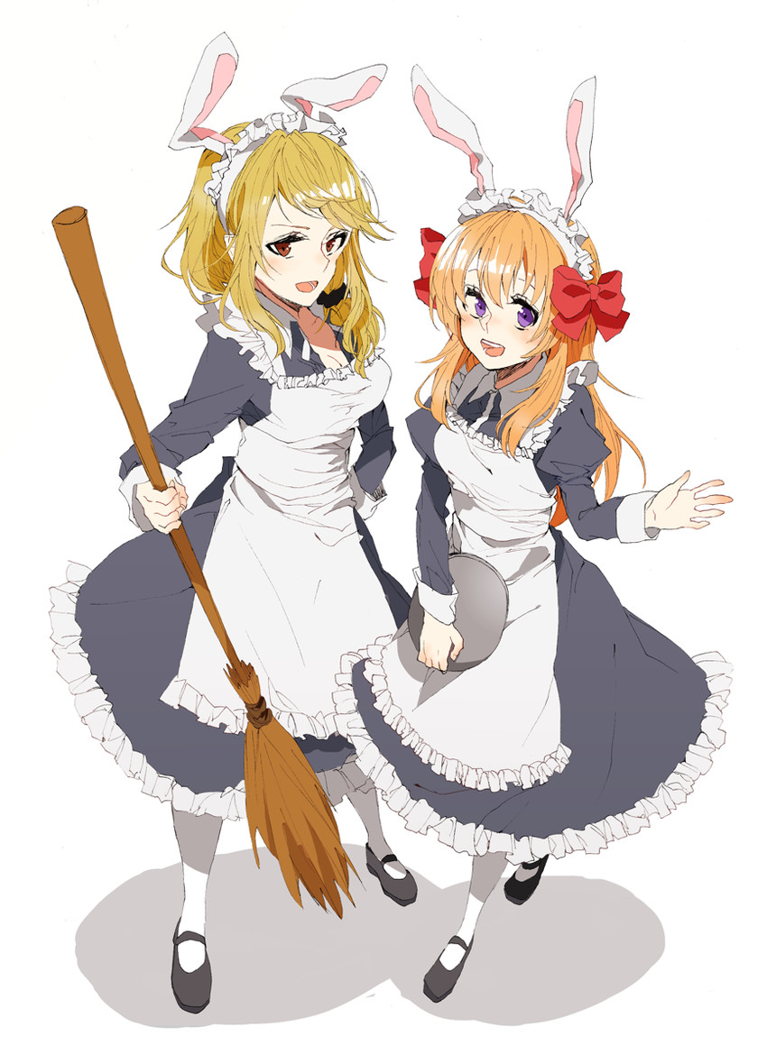 sakura chiyo and seo yuzuki (gekkan shoujo nozaki-kun) drawn by ikemiya