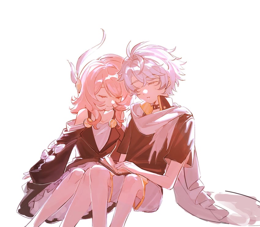 phainon and cyrene (honkai and 1 more) drawn by 8gy2pesjef33878
