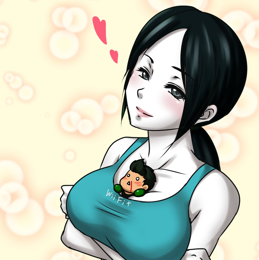 wii fit trainer and little mac (super smash bros. and 2 more) drawn by hyoukai