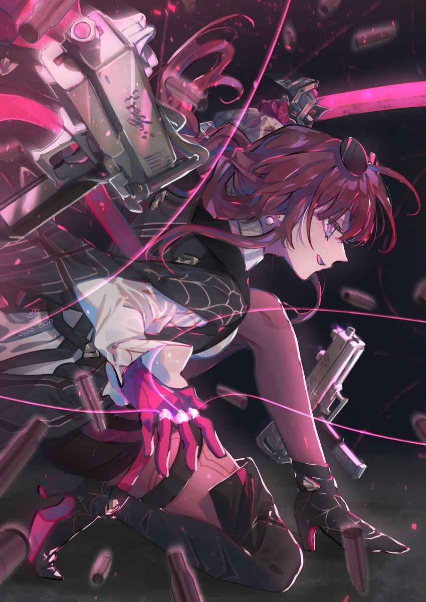kafka (honkai and 1 more) drawn by morita_baltan