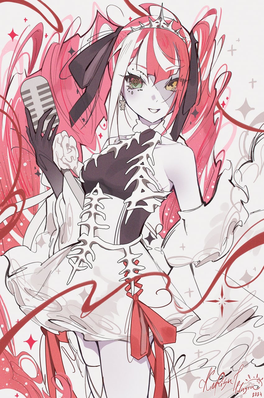 kureiji ollie (hololive and 1 more) drawn by kurisu_illusia_(kurisuillu)