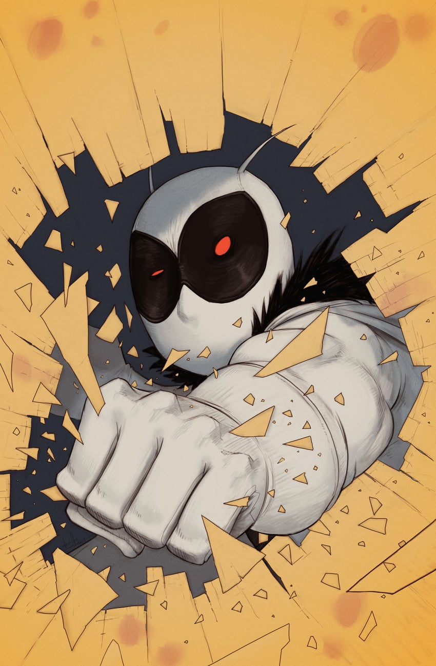 mighty moth (original) drawn by devilhs