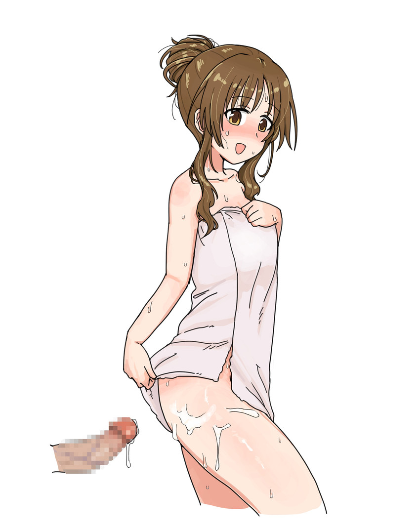 takamori aiko (idolmaster and 1 more) drawn by k_w_z