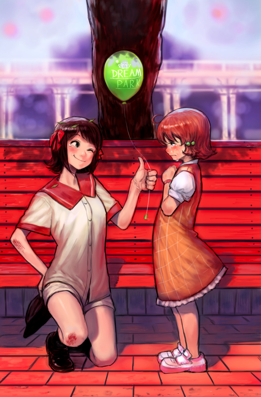 amami haruka and yabuki kana (idolmaster and 1 more) drawn by bukimi_isan