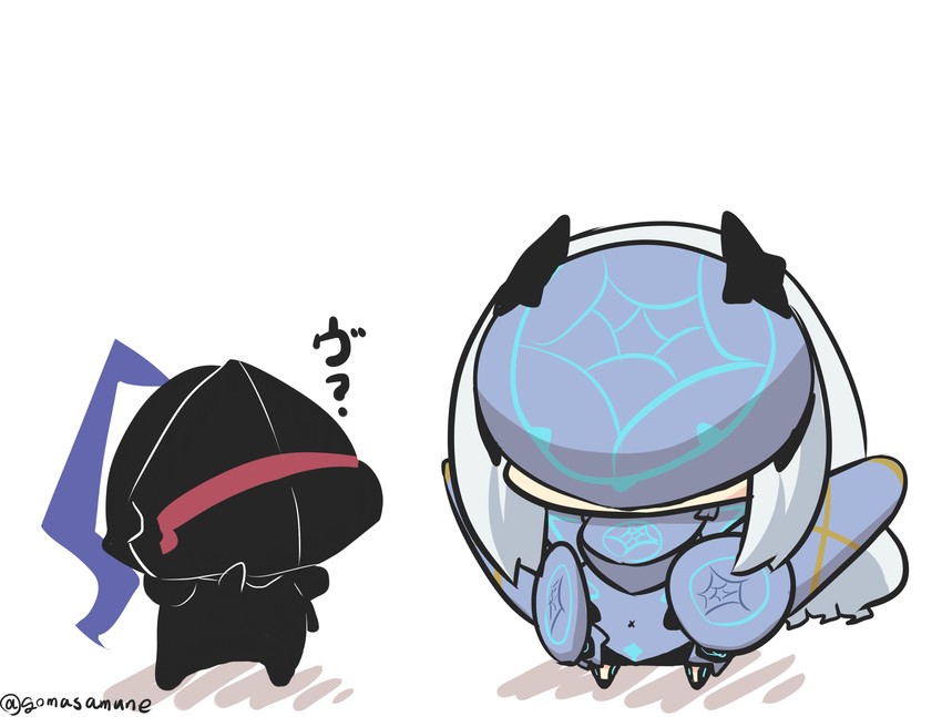 melusine and berserker (fate and 2 more) drawn by goma_(gomasamune)