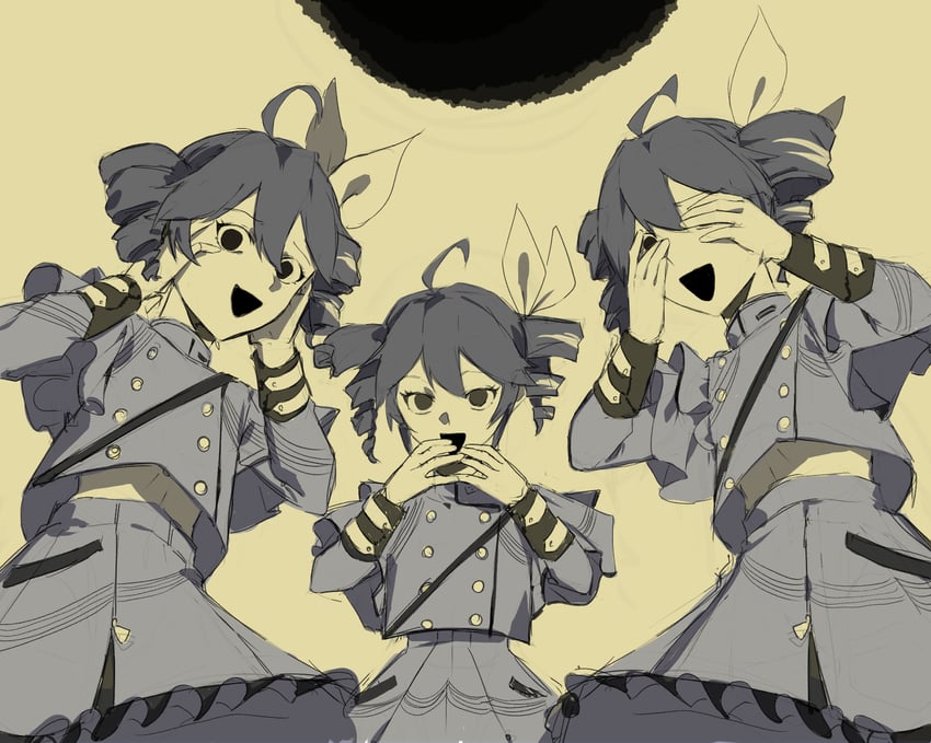 kasane teto (utau and 2 more) drawn by nikumanngasuki