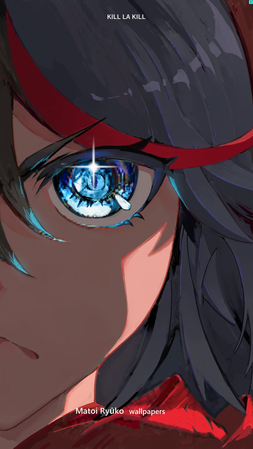 matoi ryuuko and senketsu (kill la kill) drawn by omotxy